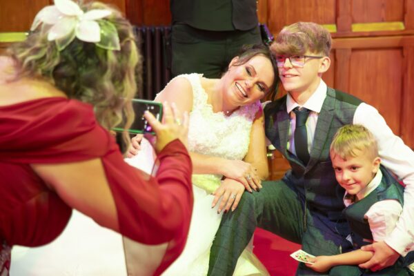 evening wedding party