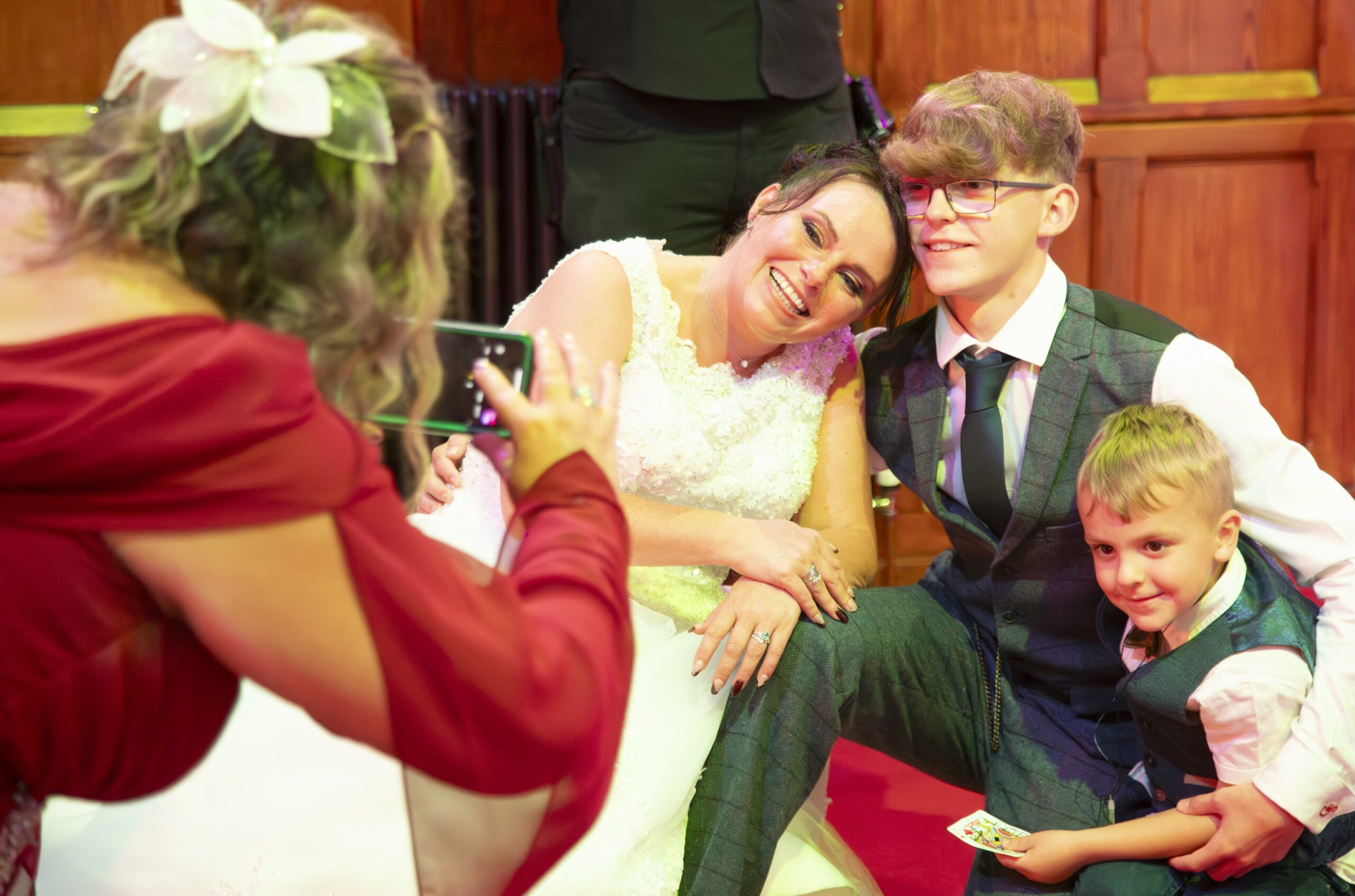 evening wedding party