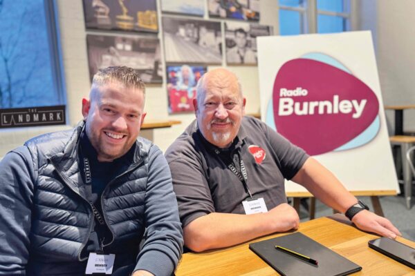 Phil Heyworth and Lee Roe from Radio Burnley